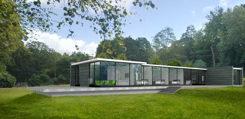 Glass home