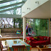 Looking out to the conservatory extension 