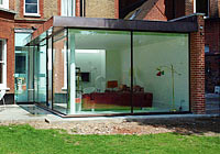 Listed house extension, Hampstead